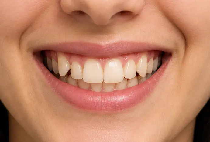 Case 01 — teeth alignment before orthodontic treatment